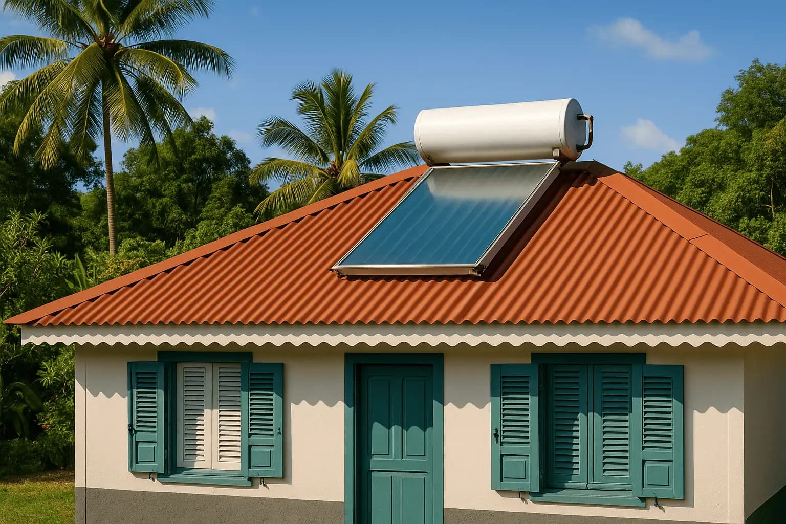Image principale de l'article : Chauffe-eau solaire à La Réunion : avantages, installation et entretien - Découvrez les nombreux avantages du chauffe-eau solaire à La Réunion, comment l'installer efficacement, les pièges à éviter, et les aides financières disponibles.